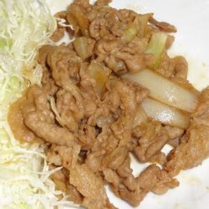 豚のしょうが焼き